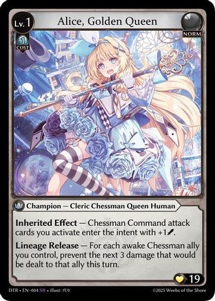 Alice, Golden Queen (004) - Distorted Reflections