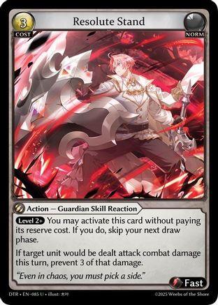 Resolute Stand (085) - Distorted Reflections