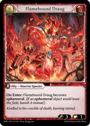 Flamebound Draug (117) - Distorted Reflections