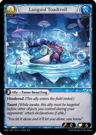 Languid Toadtroll (153) - Distorted Reflections