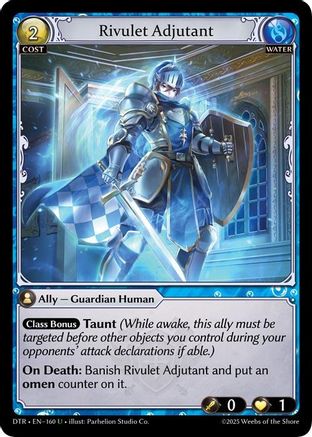 Rivulet Adjutant (160) - Distorted Reflections Foil