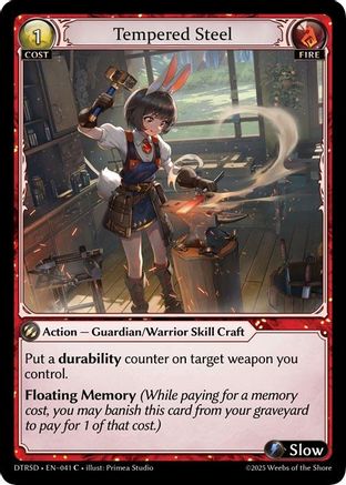 Tempered Steel (41) - Distorted Reflections Starter Decks