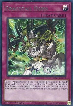 Dracotail Horn (JUSH-EN010) - Justice Hunters 1st Edition