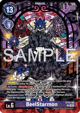 BeelStarmon (Premium Heroines Set Ver.2) (ST14-09) - Starter Deck 14: Beelzemon Advanced Deck Set Foil
