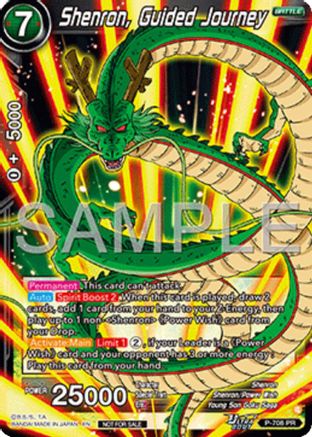 Shenron, Guided Journey (Ultra-Bout Series Tournament Pack Vol.13) (P-708) - Tournament Promotion Cards