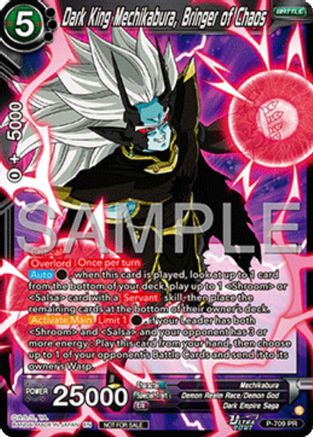 Dark King Mechikabura, Bringer of Chaos (Ultra-Bout Series Tournament Pack Vol.13) (P-709) - Tournament Promotion Cards