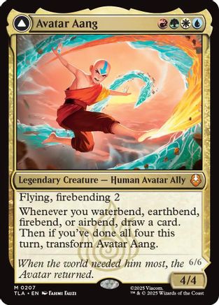 Avatar Aang (TLA-207) - Avatar: The Last Airbender Foil