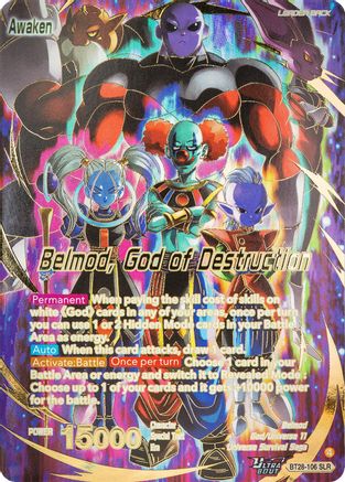 Belmod // Belmod, God of Destruction (SLR) (BT28-106) - Prismatic Clash Foil