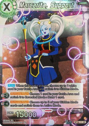 Marcarita, Support (BT28-111) - Prismatic Clash Foil