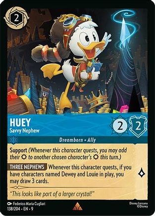 Huey - Savvy Nephew (138/204) - Fabled