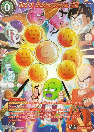God of Dreams Dragon Ball (BT28-027) - Prismatic Clash Foil