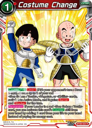 Costume Change (BT28-024) - Prismatic Clash Foil