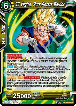SS Vegito, Pure Potara Warrior (BT28-098) - Prismatic Clash