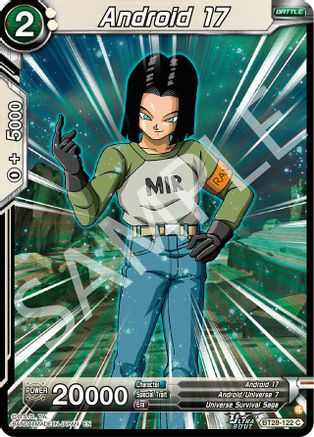 Android 17 (BT28-122) - Prismatic Clash Foil