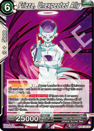 Frieza, Unexpected Ally (BT28-123) - Prismatic Clash