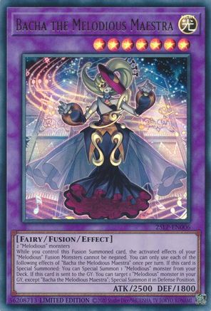 Bacha the Melodious Maestra (25LP-EN006) - Limited Pack World Championship 2025 Limited