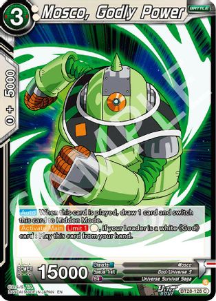 Mosco, Godly Power (BT28-128) - Prismatic Clash