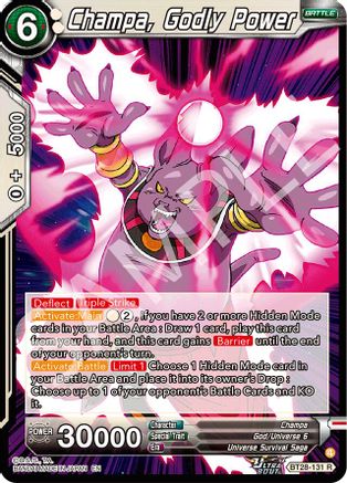 Champa, Godly Power (BT28-131) - Prismatic Clash