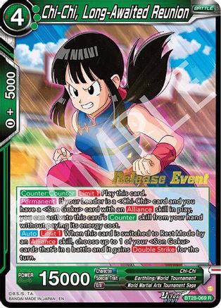 Chi-Chi, Long-Awaited Reunion (BT28-069) - Prismatic Clash Release Event Foil