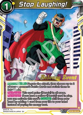Stop Laughing! (BT28-102) - Prismatic Clash Release Event Foil