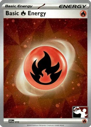Basic Fire Energy 010  - Holofoil Prize Pack Series Cards - Common