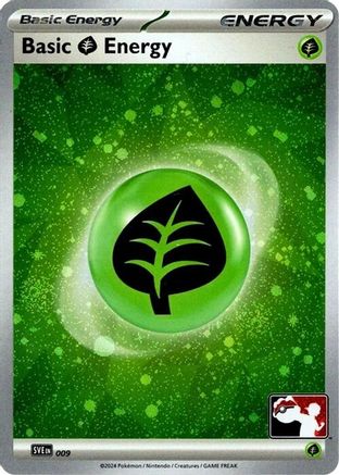 Basic Grass Energy 009  - Holofoil Prize Pack Series Cards - Common