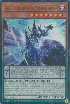 Astrograph Sorcerer (MP25-EN271) - 2025 Mega-Pack 1st Edition