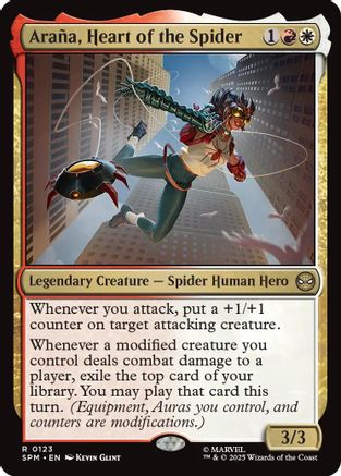 Araña, Heart of the Spider (SPM-123) - Marvel's Spider-Man Foil