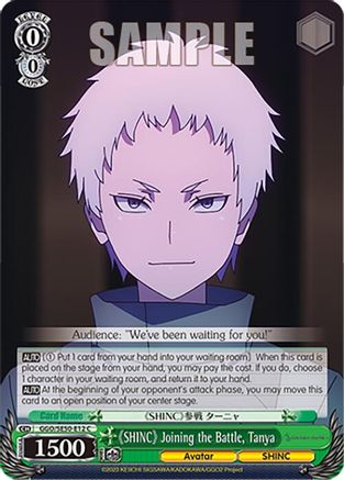 "SHINC" Joining the Battle, Tanya (GGO/SE50-E12 C) - SAO Alternative–Gun Gale Online–2 Premium Booster