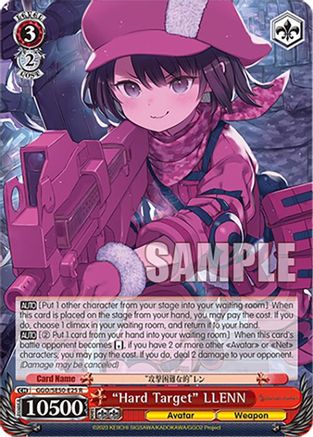 "Hard Target" LLENN (GGO/SE50-E25 R) - SAO Alternative–Gun Gale Online–2 Premium Booster