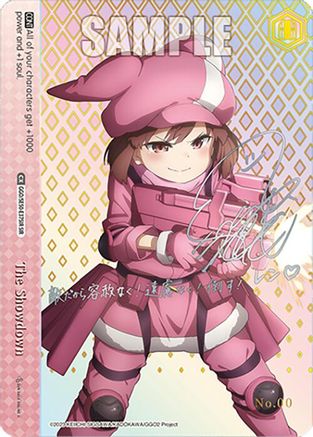 The Showdown (SIR) (GGO/SE50-E37SIR SIR) - SAO Alternative–Gun Gale Online–2 Premium Booster