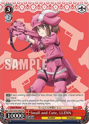 Small and Cute, LLENN (GGO/SE50-PE03 RR) - SAO Alternative–Gun Gale Online–2 Premium Booster