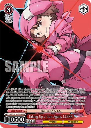 Taking Up a Gun Again, LLENN (GGO/SE50-PE04S RR) - SAO Alternative–Gun Gale Online–2 Premium Booster
