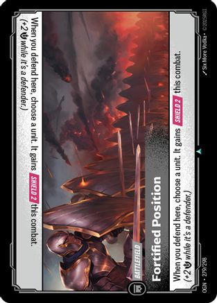 Fortified Position (279/298) - Origins Foil