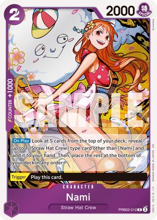 Nami (PRB02-012) - Premium Booster -The Best- Vol. 2 Foil