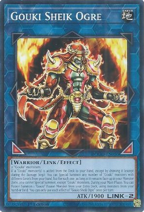 Gouki Sheik Ogre (DOOD-EN050) - Doom of Dimensions 1st Edition