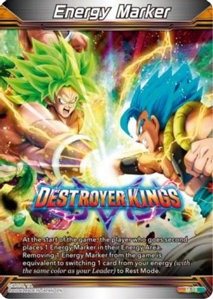 Energy Marker - Destroyer Kings (M-19) (Silver) (M-19) - Prismatic Clash Foil
