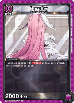 Dorothy (040) (Box Topper Foil) (UE14BT/NIK-1-040) - UE14BT GODDESS OF VICTORY NIKKE Foil