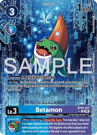 Betamon (Hacker's Slumber Box Promotion Pack) (BT23-017) - Hackers' Slumber