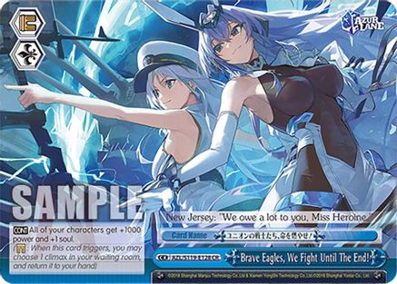 Brave Eagles, We Fight Until The End! (AZL/S119-E128 CR) - Azur Lane Vol. 2