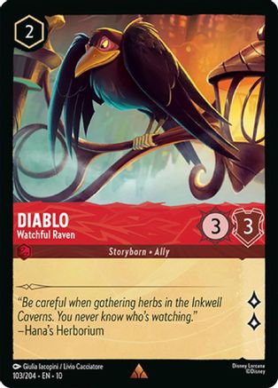 Diablo - Watchful Raven (103/204) - Whispers in the Well