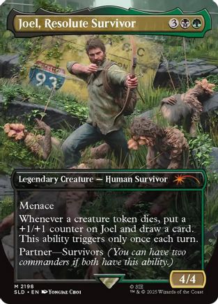 Joel, Resolute Survivor (SLD-2198) - Secret Lair Drop Series