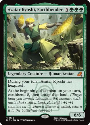 Avatar Kyoshi, Earthbender (TLE-130) - Avatar: The Last Airbender: Eternal-Legal Foil