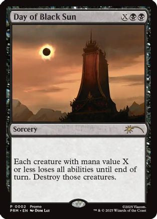 Day of Black Sun (UMP-002) - Unique and Miscellaneous Promos Foil