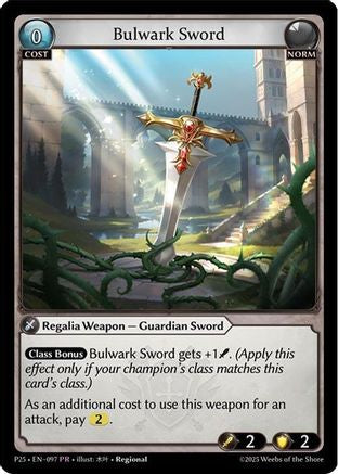 Bulwark Sword (097) (097) - Promotional Cards Foil