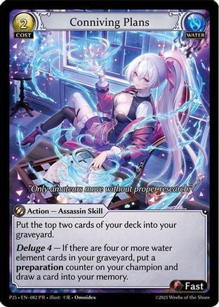 Conniving Plans (082) - Promotional Cards