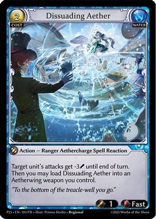 Dissuading Aether (103) - Promotional Cards Foil