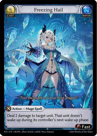 Freezing Hail (077) - Promotional Cards