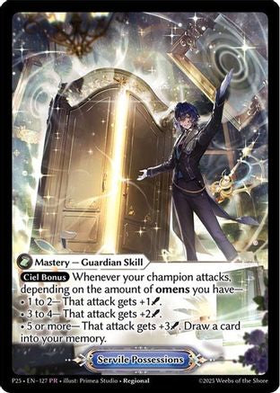 Servile Possessions (127) - Promotional Cards