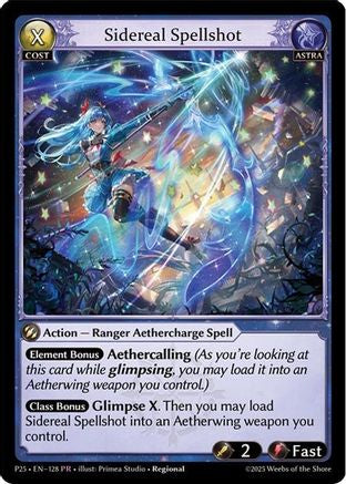 Sidereal Spellshot (128) - Promotional Cards